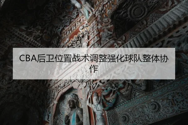 CBA后卫位置战术调整强化球队整体协作 | MG SPORTS